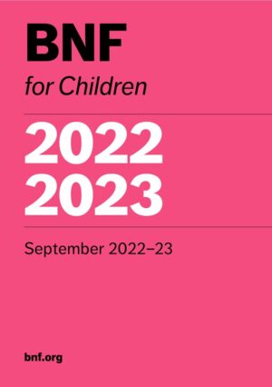 BNF for Children 2022-2023 book cover